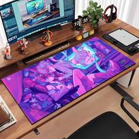 Needy Streamer Overload Mouse Pad Large Anti-Slip Rubber Gaming MousePad Durable Desk Pad Thick Seam Edge Suitable For Office An 600x300x2mm