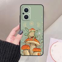 Cottagecore Frog Aesthetic Funda For OPPO Reno 8 7 Lite 11F 12F 13F 14F 15F 10 12 13 14 Pro OPPO Find X8 X6 X9 Pro Case OPPO Reno15