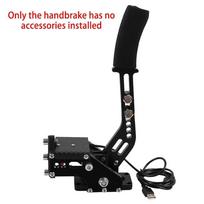 USB Handbrake SIM For G25/27/29 T300 T500 PC Racing Games Fanatecosw Dirt Rally Hand Brake System Red Black Blue HB-1009 BK NO Accessory