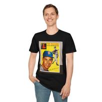 Ted Williams Red Sox Baseball Card Photo Art T-Shirt, Unisex Tee Sports M