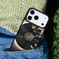 Vinyl Record Retro Phone Case For iPhone 17 AIR 16 Pro Max 15 14 Pro 11 12 13 Shockproof Silicone Cover iPhone 12 Pro
