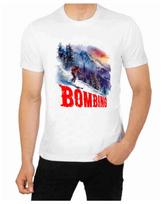 Bombing the Slopes Skiing T-Shirt Challenge & Bombing the ski resort in winter L