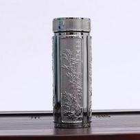 San Yang Kai Tai Silver Ion Silver Plated Cup Health Cup Gift Cup Water Cup Insulated Cup 360ml sidabras
