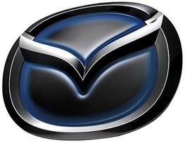 SILKBLAZE Heat Blue Emblem Sheet Demio/Atenza Sports Wagon Black Base mėlyna