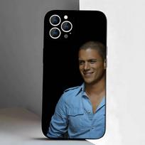 Michael P-Prison B-Break Phone Case For iPhone 17,16,15,14,13,12,11,Pro,XS,Max,XR,Plus,E,SE4,Mini Black Soft Cover iPhone11
