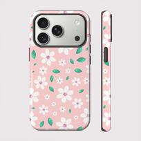 Phone Case for Apple iPhone 17 16e 12 14 16 15 Plus Pro Max XS XR 13 Air 11 Soft Cover Capa Small Daisy iPhone17