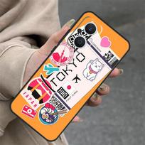 Travel Boarding Pass Tokyo Case For OPPO Reno 14F 13F 12F 11F 10 12 13 14 Pro 7 8 Lite OPPO Find X5 X6 X8 X9 Pro Cover OPPO Find X9 Pro