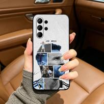 GOAT football player M-messi Black Soft Silicone Phone Case for Samsung Ultra S25, S24, S21, S22, S23, S30, Plus, FE, Lite Samsung S20fe