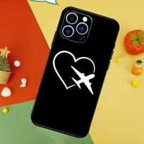 Airplane Pilot Case For iPhone 14 13 12 11 15 16 Pro Max Mini X XR XS Max 8 7 14 15 16 Plus Cover Funda iPhone X XS