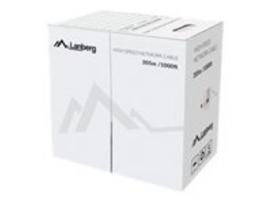 LANBERG LAN cable UTP cat.5e 305m yellow | LCU5-12CU-0305-Y