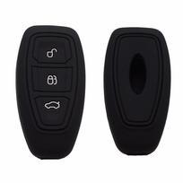 Silicone Key Case Cover for Ford Kuga 2021 Focus Mk4 2020 Fiesta Mondeo C-Max Galaxy Transit Keyless Fob Shell Holder Protector juoda