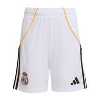 Adidas Real Madrid SS25 Home Shorts Aeroready Series Fashion Comfortable Soft Skin-Friendly Quick-Drying Shorts Kids shorts JN8878 152