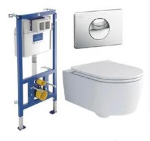 Pakabinamo WC komplektas Villeroy  amp Boch SOUL GB11SOULKOMBIDF (4656HR01+92230900+92248561)