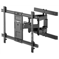 Goobay | Wall mount | TV Wall Mount Pro FULLMOTION (L) | Tilt, Swivel | Black | 49932