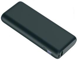 Platinet power bank 20000mAh PMPB2065B, black | 45871