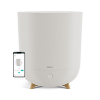 Duux | Smart Humidifier | Neo | Water tank capacity 5 L | Suitable for rooms up to 50 m² | Ultrasonic | Humidification capacity 500 ml/hr | Greige | DXHU33