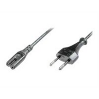 Digitus | Power Cord, Euro - C7 M/F, H03VVH2-F 0.75qmm | AK-440104-018-S