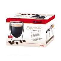 Scanpart ESPRESSO dvigubo stiklo stiklinės 2 x 80 ml | SCANPART 1