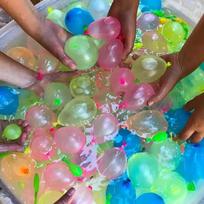 111Pcs Funny Water Polo Ball Bomb Summer Pool Party Polo Beach Summer Outdoor Quick Fill Water Ball Playthings