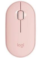 Logitech M350s - Optical mouse - Pebble 2 - tonal rose | 910-007014