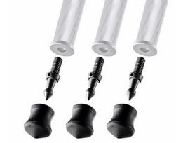Gitzo short spikes and rubber feet GSF30S 30mm 3pcs