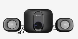 NATEC speakers Pug 11W RMS 2.1 black | NGL-2111