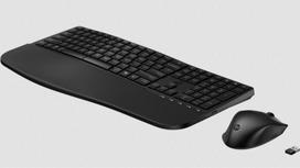 HP 685 Comfort Dual-Mode Keyboard and Mouse Combo, spill resistant - Black - US ENG | 8T6L7UT#ABB