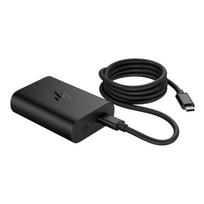 HP 65W USB-C Dual Port (45W+20W) GaN AC Power Adapter Travel Notebook Charger / fits ProBook 440 450 445 455, EliteBook 630 640 650 660 645 655 665 830 840 850 860 835 845 855 865, x360 1040 G6 G7 G8 G9 G10 G11, Dragonfly | 600Q8UT#ABB