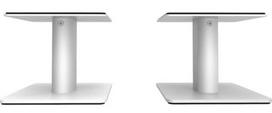 KANTO AUDIO 6" UNIVERSAL DESKTOP SPEAKER STANDS - WHITE (PAIR) | SP6HDW