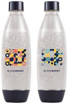 Gėrimų gazavimo aparato SodaStream vandens buteliai Fuse, 1l, 2 vnt, mozaika | 7290116748047