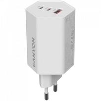 CANYON charger HEXAGON 65 GaN 65W 2xPD 1xQC EU White | CND-CHAHEX65W
