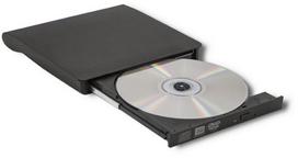 Qoltec external DVD/CD writer USB 3.0, black | 51857