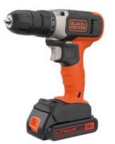 BLACK & DECKER | Cordless Drill Driver | BCD001C1-QW | 18 V | 1.5 Ah | Lithium