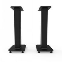 KANTO AUDIO 26" TALL FILLABLE SPEAKER STANDS WITH ISOLATION FEET -  BLACK (PAIR) | SX26