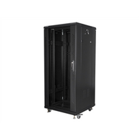 Lanberg | Rack cabinet 19" free-standing 27U/600x600 (flat pack) | FF01-6627-12B | Black
