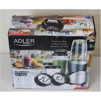 IŠPARDAVIMAS. Adler Blender Smoothie Set | AD 4084 | Tabletop | 1200 W | Jar material BPA-Free | Jar capacity 0.3+0.5+0.5+0.7 L | Ice crushing | Stainless Steel | PAŽEISTA PAKUOTĖ, SUBRĖŽTAS ON THE CUPS | AD 4084SO
