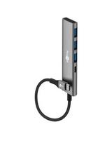 Goobay Slim 4-Port USB Hub, USB-C to USB-C/USB-A, 5Gbit/s | 76562