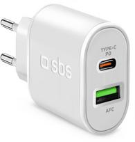 SBS charger USB/USB-C 20W, white | TETRPD20W