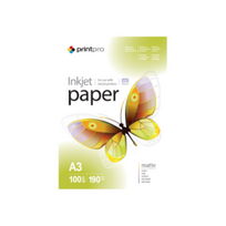 ColorWay PrintPro Photo Paper, 100 sheets | Matte | 190 g/m² | A3 | PME190100A3