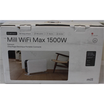 IŠPARDAVIMAS. Mill Portable Heater | CO1500MAXWIFI3 | Convection Heater | 1500 W | Suitable for rooms up to 14-18 m² | White | DEMO | IPX4 | CO1500MAXWIFI3SO