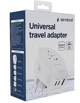 Gembird Universal travel power adapter, 20 W | TPA-1A2C20-02-W