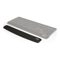 PORT CONNECT | Ergonomic wrist rest for keyboard | Backrest | 60 x 400 x 20 mm | Black | 900718
