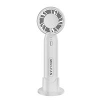 Portable Mini Handheld Fan USB Hand Fan Rechargeable Portable Outdoor Small Pocket Fan 3 Speed Mini Desk Fan with Phone Stand balta