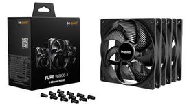 CASE FAN 140MM PURE WINGS 3/PWM 3PACK BL139 BE QUIET