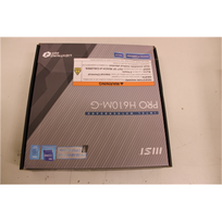 IŠPARDAVIMAS. MSI PRO H610M-G | Processor family Intel | Processor socket LGA1700 | DDR5 | Supported hard disk drive interfaces SATA, M.2 | Number of SATA connectors 4 | PAŽEISTA PAKUOTĖ | PRO H610M-GSO