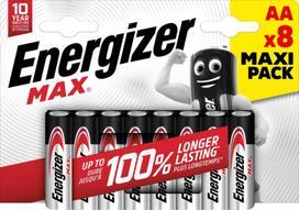 Energizer battery Max Alkaline AA CHP8 | 7638900437720