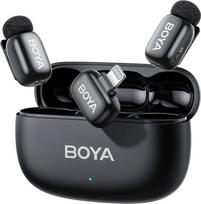 Boya wireless microphone mini 2-03 Lightning, matte black | BOYA mini 2-03