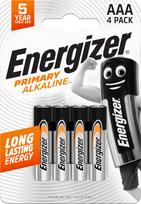 Energizer battery Primary Alkaline AAA CP4 EU | 7638900461763