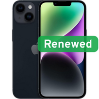 Apple ATNAUJINTA C klasės (patenkinama būklė) | Apple iPhone 14 | Midnight | 6.1 " | Super Retina XDR | A15 Bionic | 6GB | 128GB | iOS | 14MIDNIGHT128GBC