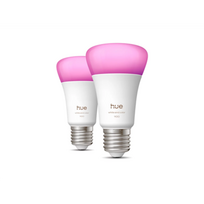 Philips Hue WCA 1100 A60 2P EU | E27 | 8.1 W | White and colour light | Bluetooth and Zigbee | 8720169365735